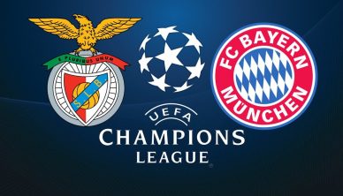 Champions League Benfica vs Bayern