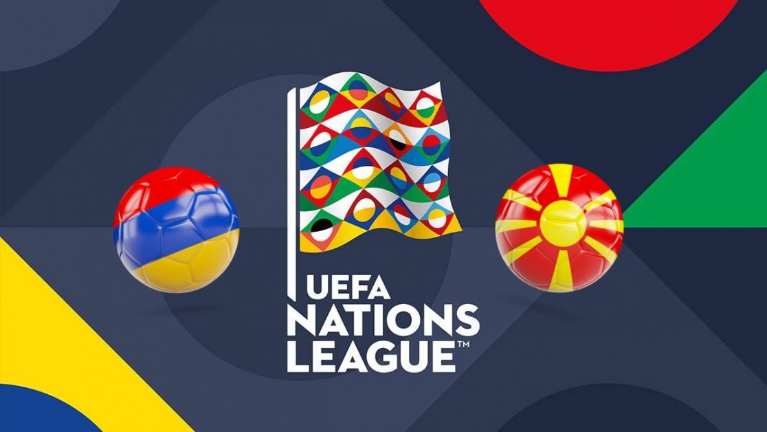 UEFA Nations League Armenia vs Macedonia