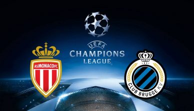 Champions League Monaco vs Club Bruges