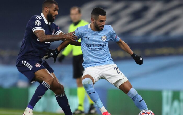 Olympiacos vs Manchester City Betting Odds and Predictions - Champions League 2020